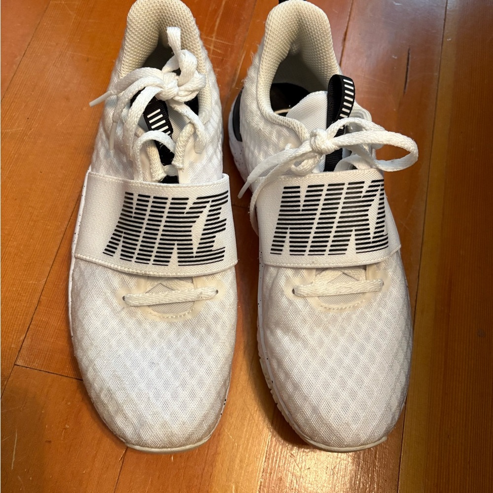 Nike White Comfort Footbed Sneakers